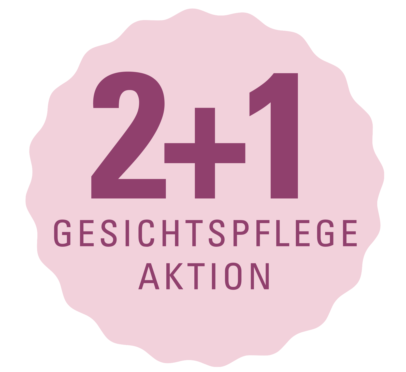 2+1 Gesichtspflege Aktion Sujet