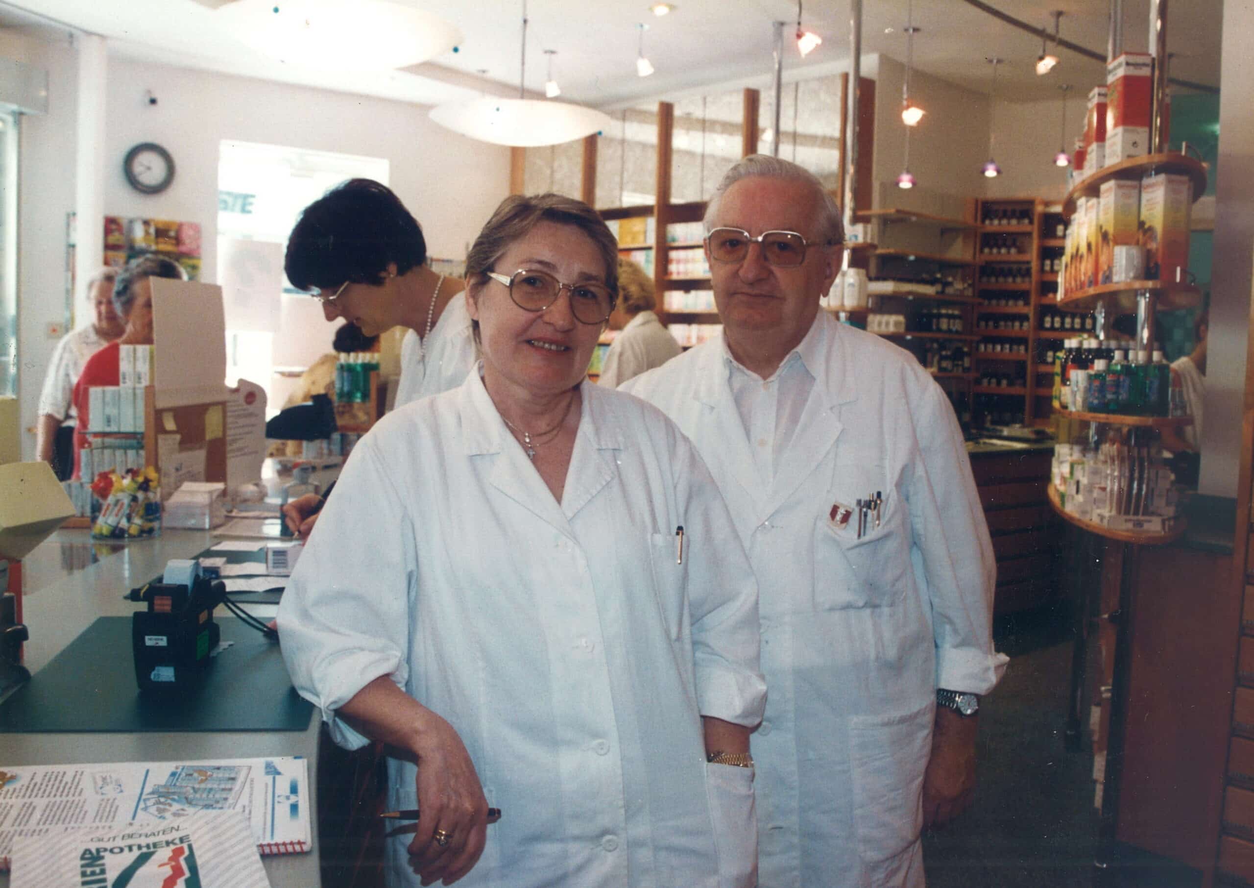 Historische Aufnahme – Geburtstag von Opa Job